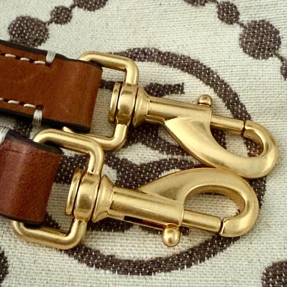 Tory Burch T Monogram Grommet Mini Crescent Crossbody Bag - Picture 11 of 13